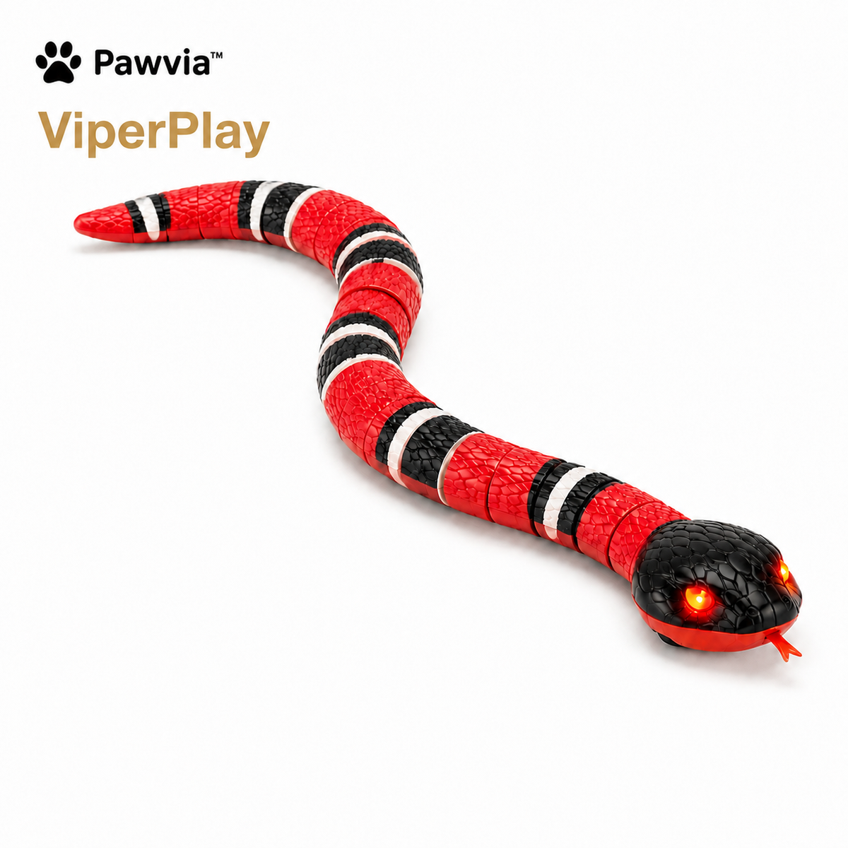 Pawvia™ ViperPlay | Akıllı Sensörlü Kedi Oyuncağı