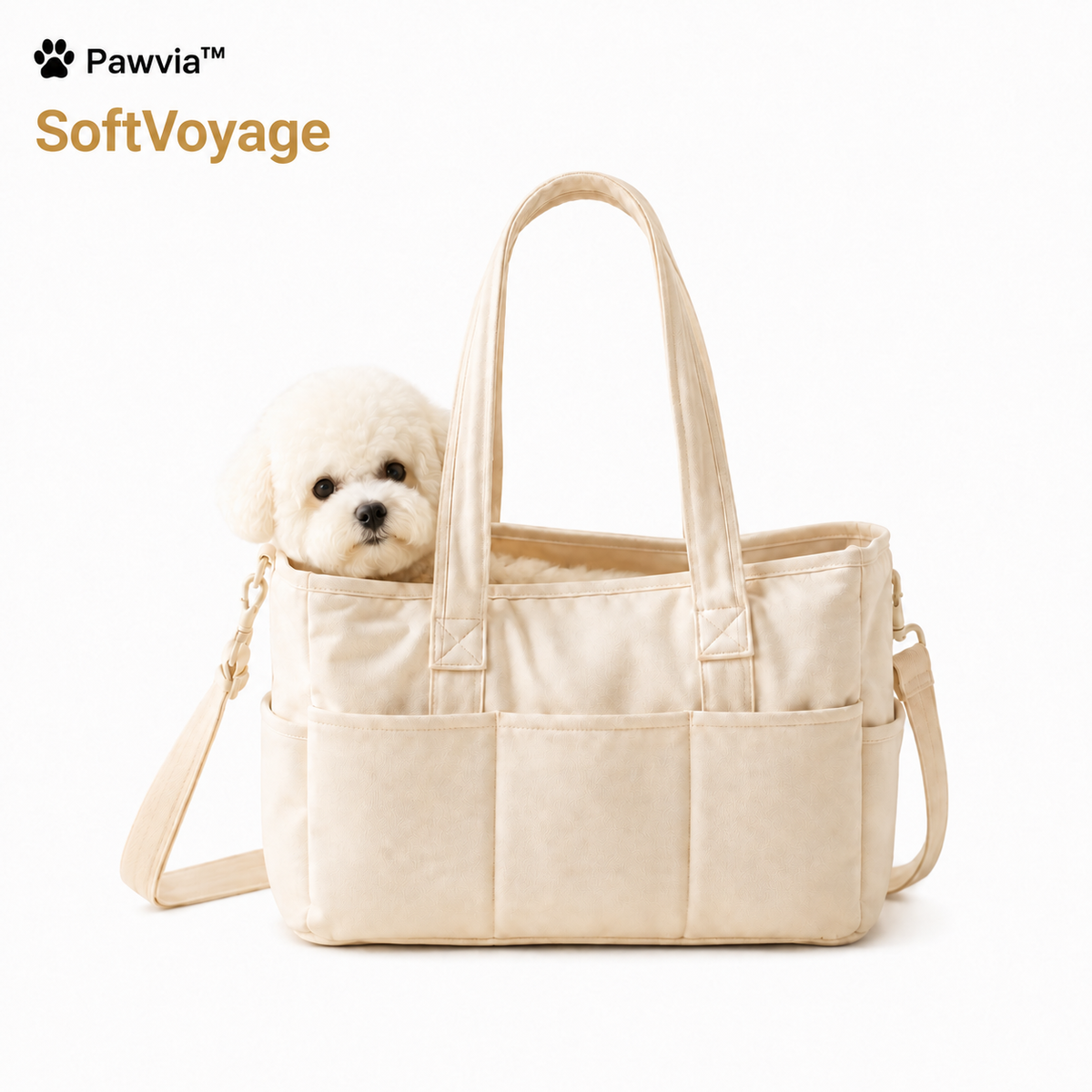 Pawvia™ SoftVoyage | Pamuklu Evcil Hayvan Gezi Çantası