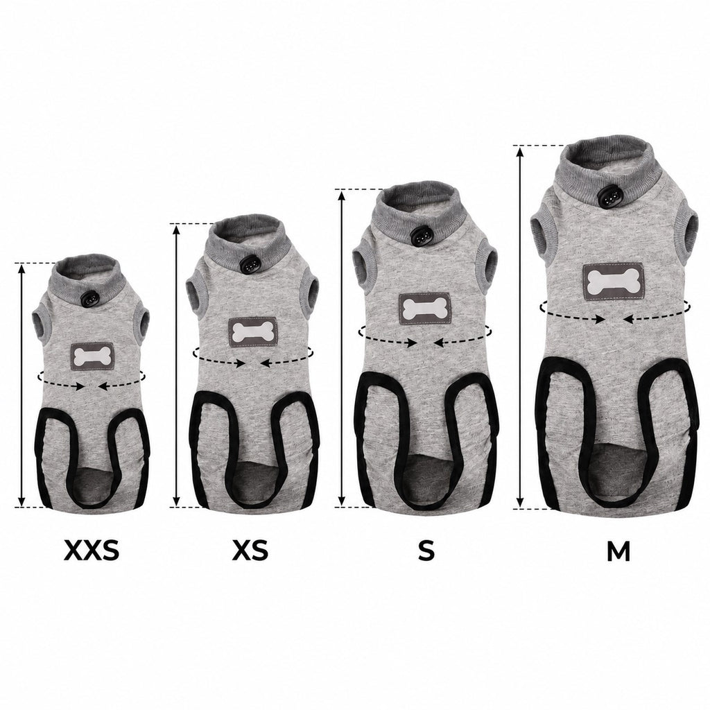 Pawvia™ HealHug | Ameliyat Sonrası Kedi Koruma Tulumu