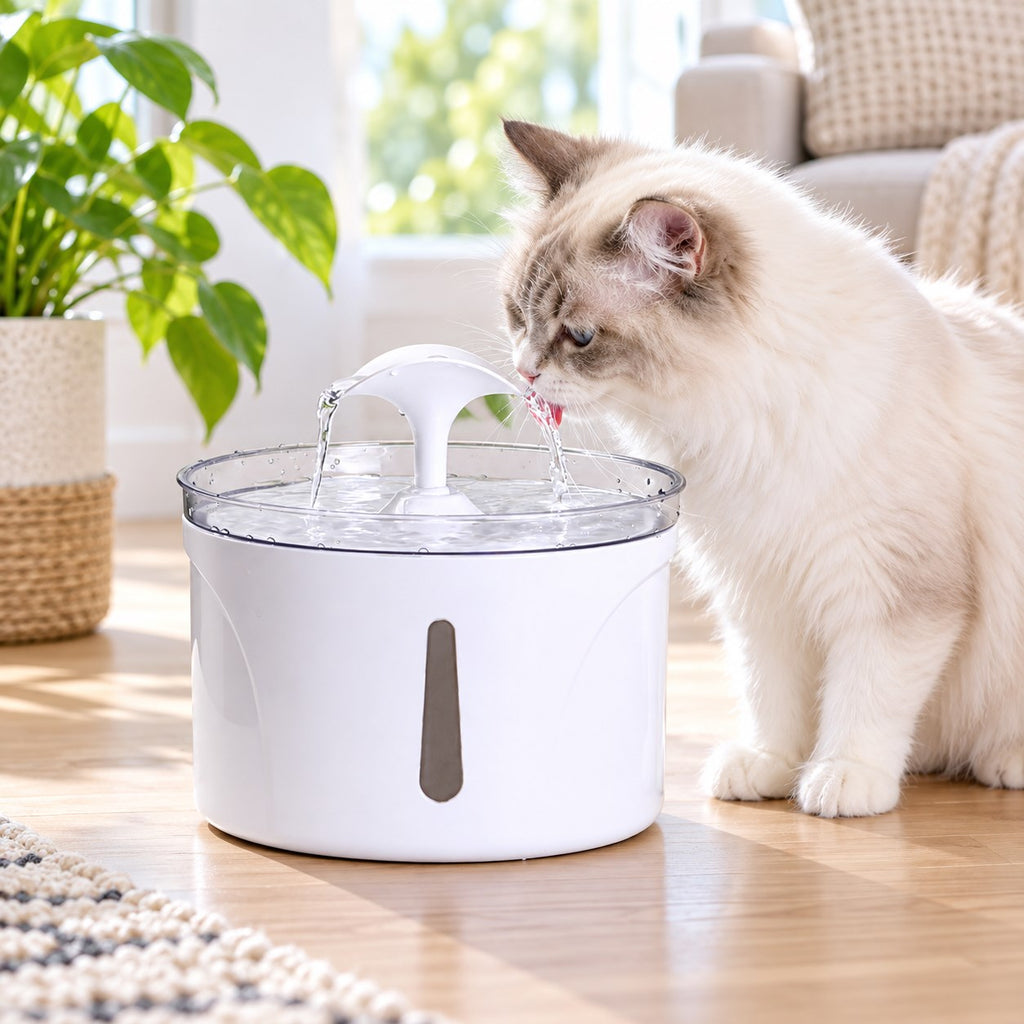 Pawvia™ AquaSense | 2,5 L Akıllı Filtreli Evcil Hayvan Su Pınarı