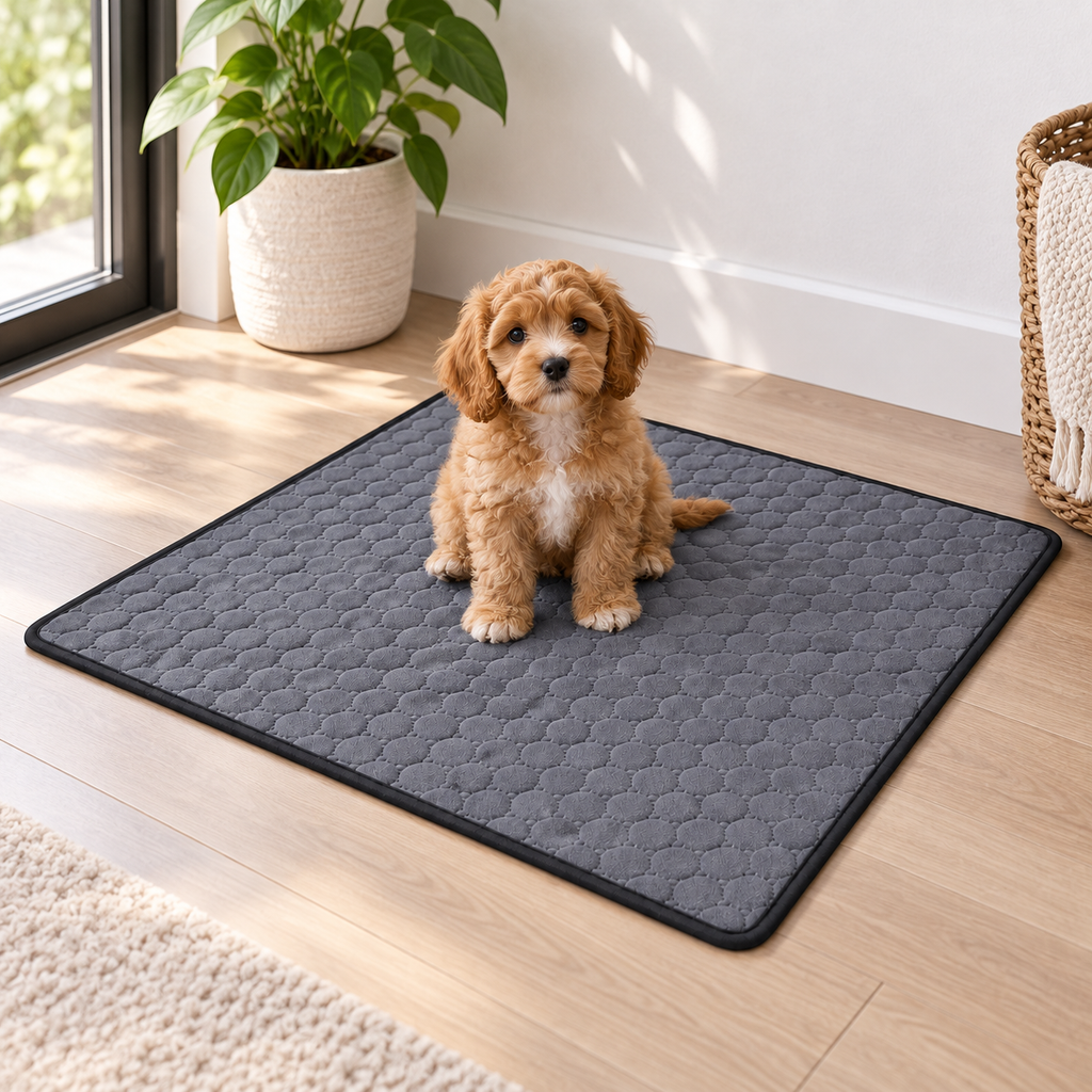 Pawvia™ DryNest | Yıkanabilir Evcil Hayvan Eğitim Pedi