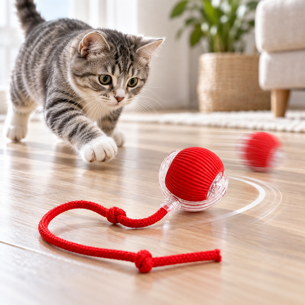 Pawvia™ Orbit | Otomatik Hareketli Evcil Hayvan Oyuncağı