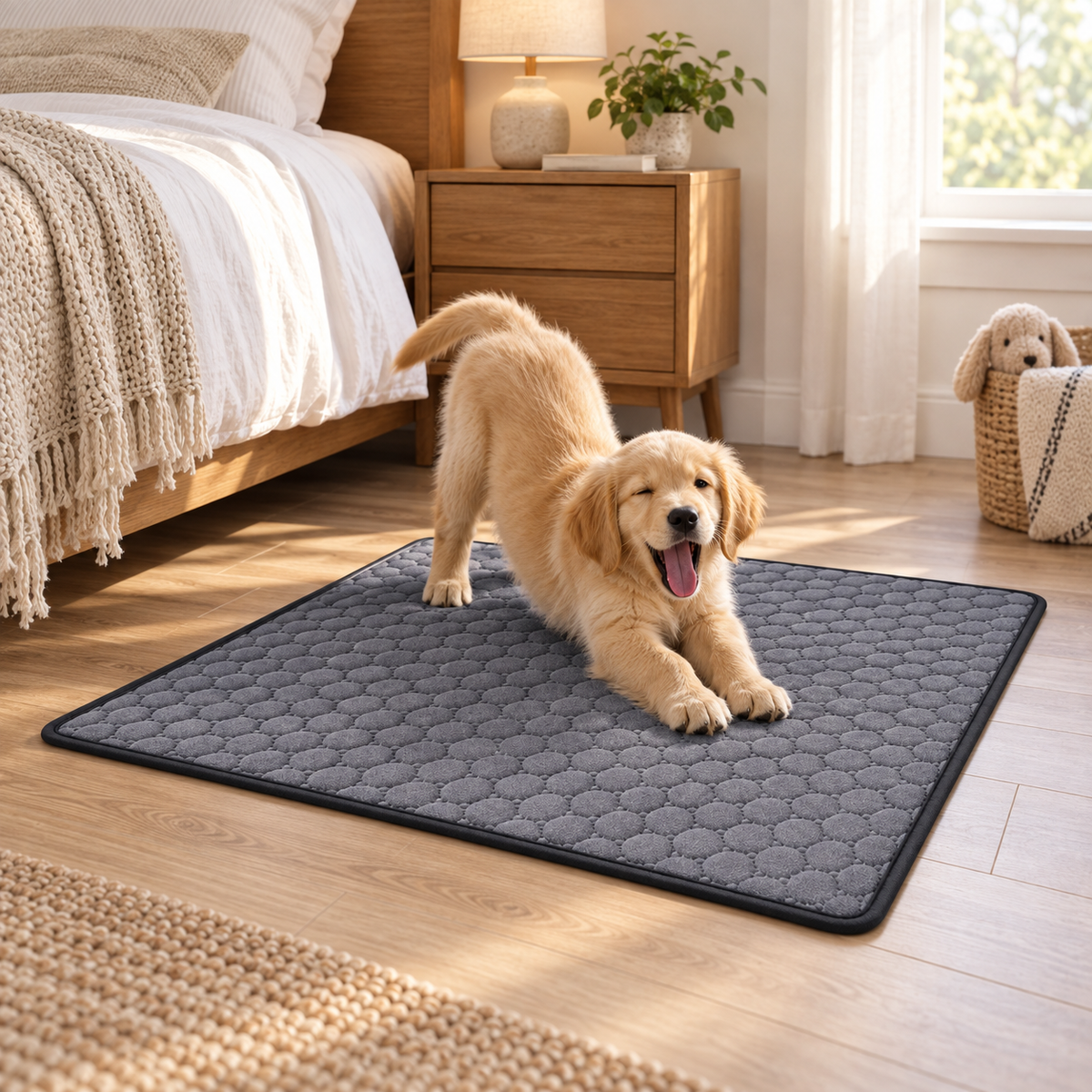 Pawvia™ DryNest | Yıkanabilir Evcil Hayvan Eğitim Pedi