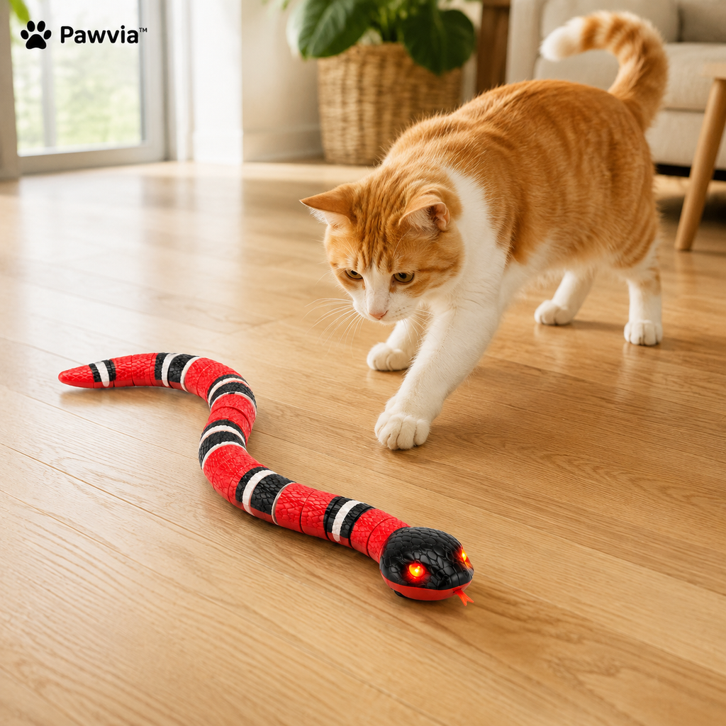 Pawvia™ ViperPlay | Akıllı Sensörlü Kedi Oyuncağı